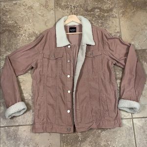 MAUVE Sherpa Jacket 🔥
